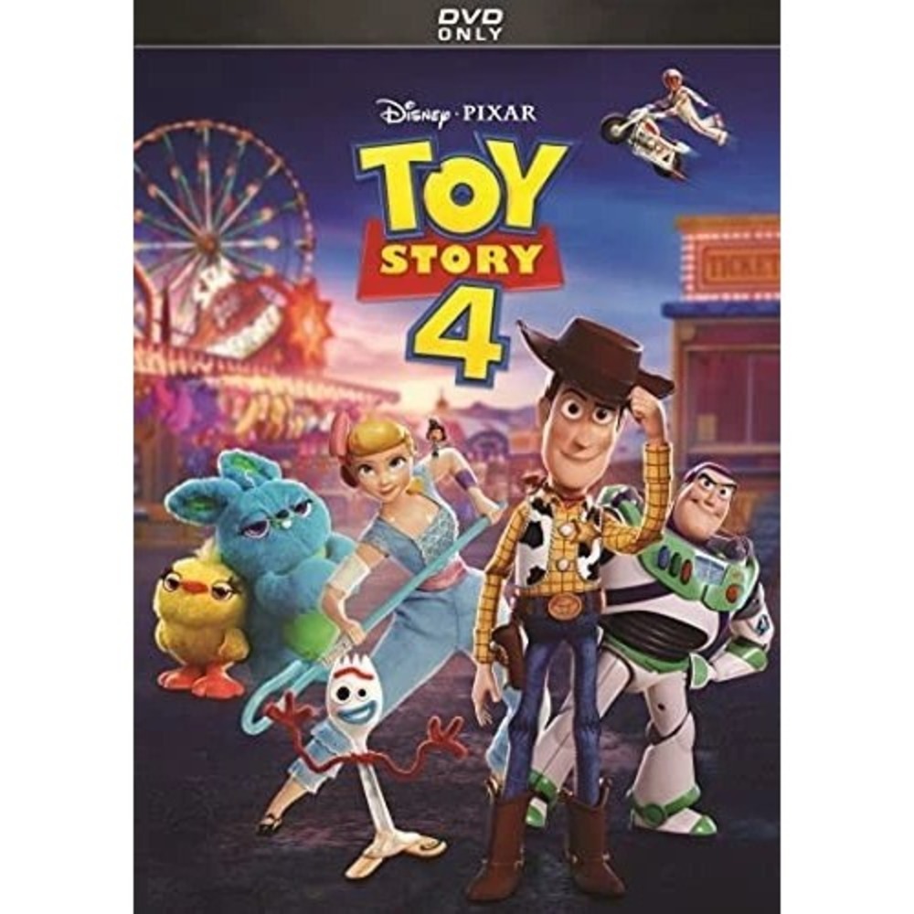 Disney Pixar Toy Story 4 DVD Animated Family Movie Woody Buzz Lightyear